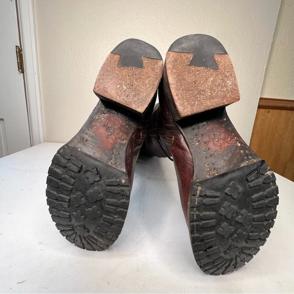 Freebird Quebec Equestrian brown over knee boot - Picture 12 of 13